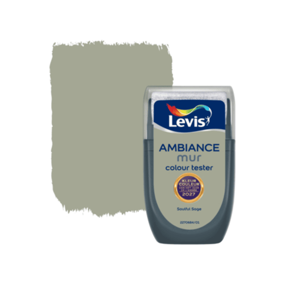 Levis Ambiance Mur Mat Test Soulful Sage 30ml
