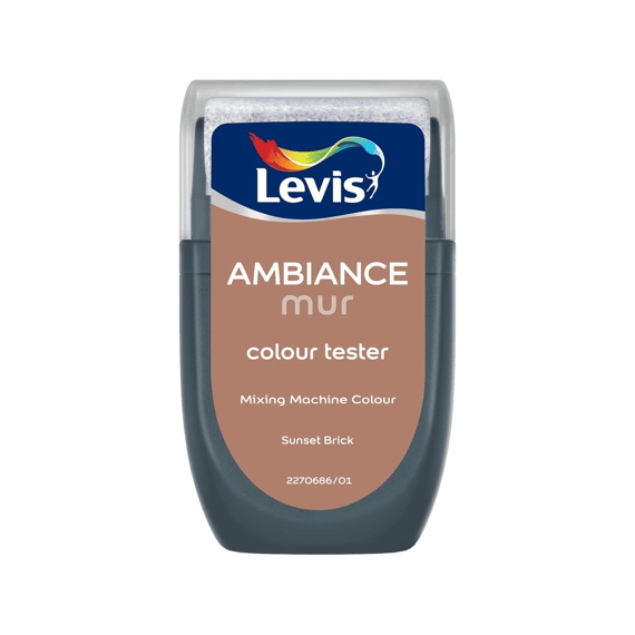 Levis Ambiance Mur Mat Test Sunset Brick 30ml