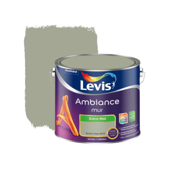 Levis Ambiance Mur Mat Soulful Sage 2,5l