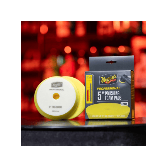 Meguiars Polishing Foam Pads 5 Inch Per 2