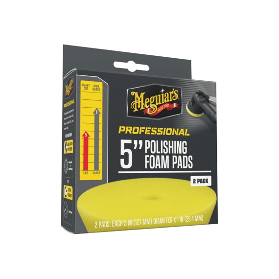 Meguiars Polishing Foam Pads 5 Inch Per 2