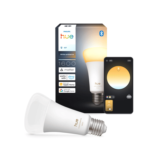 Philips Hue White Ambiance Slimme Lamp A67 E27 1600 lm