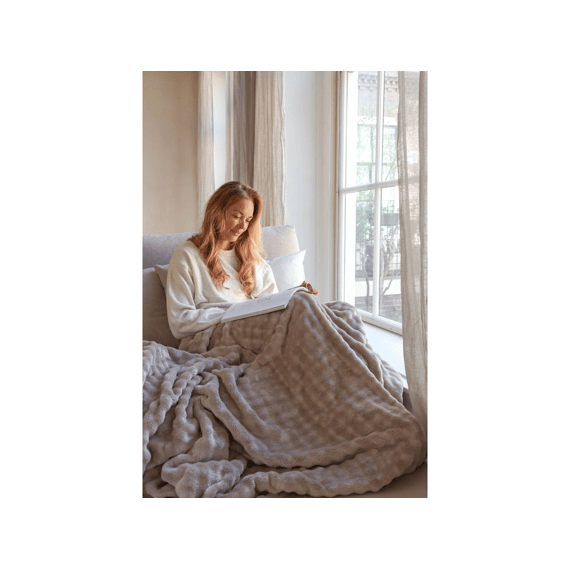 Leeff Plaid Peggy A Warm Hug For You 150x200cm Taupe