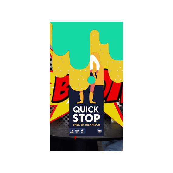 ATM Gaming Kaartspel Quick Stop Snel En Hilarisch