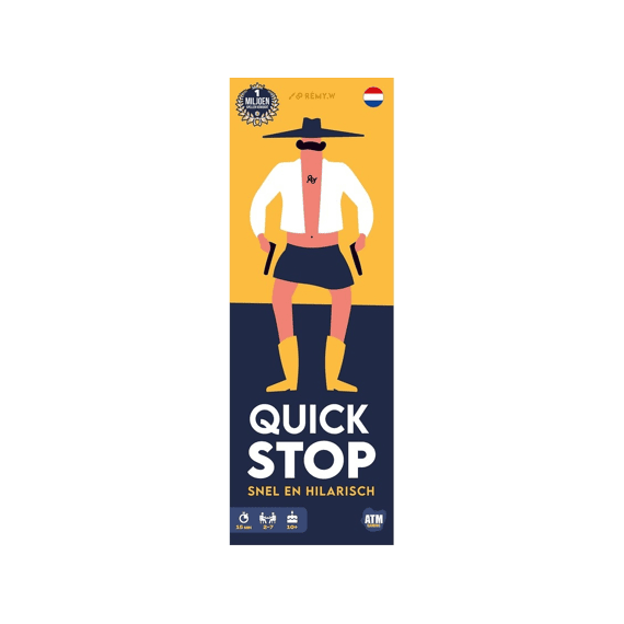 ATM Gaming Kaartspel Quick Stop Snel En Hilarisch