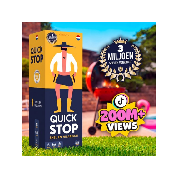 ATM Gaming Kaartspel Quick Stop Snel En Hilarisch