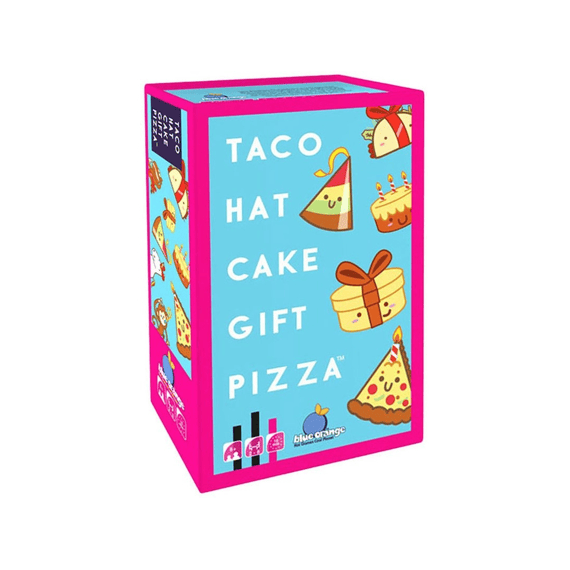 Blue Orange Kaartspel Taco Hat Cake Gift Pizza