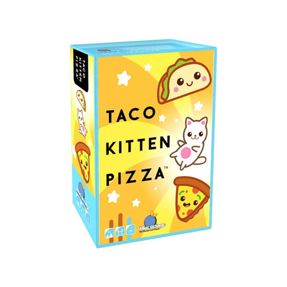 Blue Orange Spel Taco Kitten Pizza