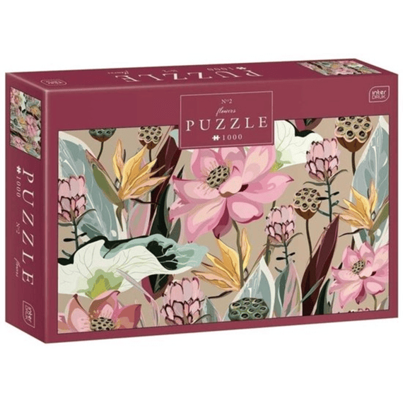 Puzzel 1000 Stuks Flowers 2
