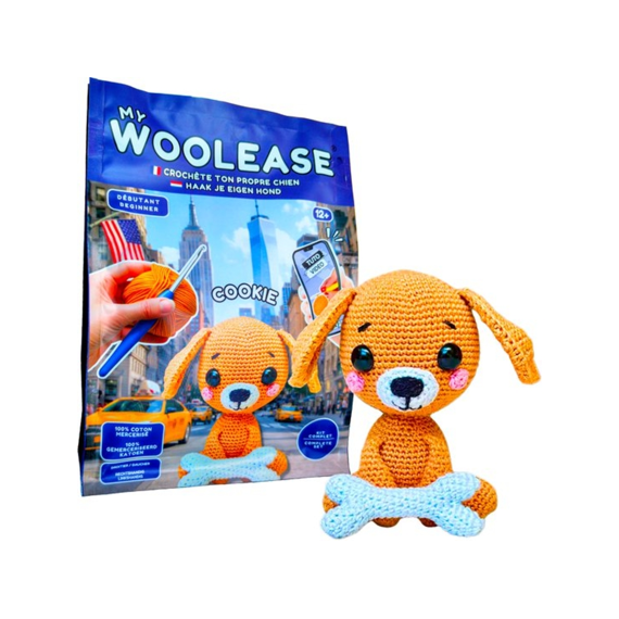 My Woolease Haakpakket Cookie the Dog