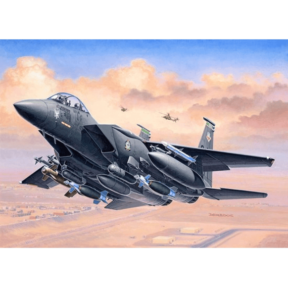Revell 03972 F-15e Strike Eagle & Bombs
