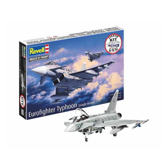 Revell Starter Kit Eurofighter Typhoon Single Seater 1:144