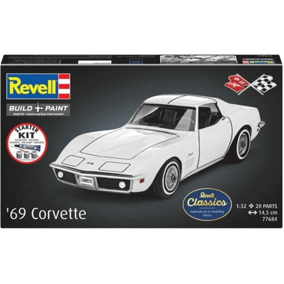 Revell 77684 Starter Kit Corvette C3