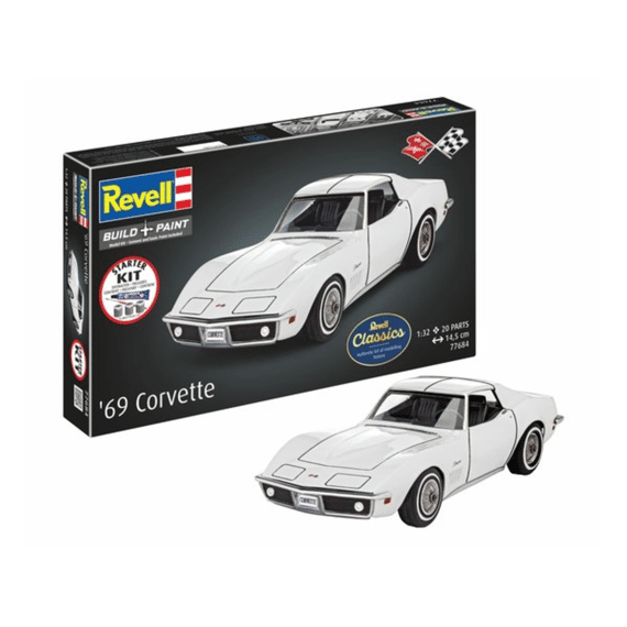 Revell 77684 Starter Kit Corvette C3