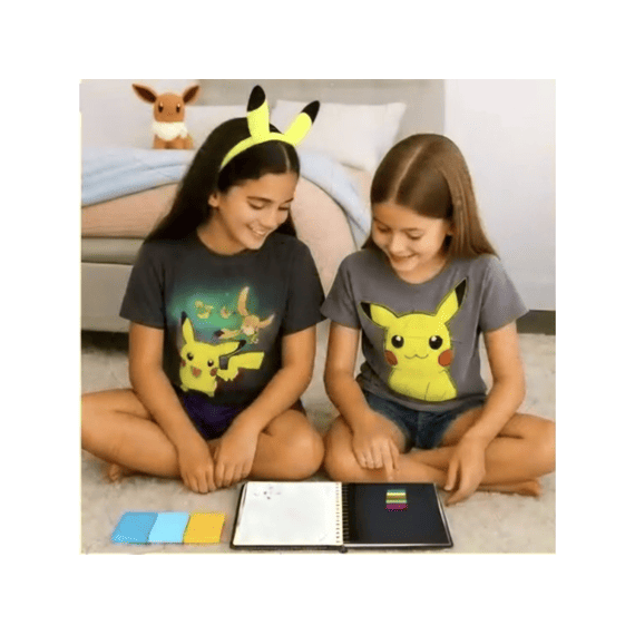 Pokemon Notebook Met Pen En Sticky Notes