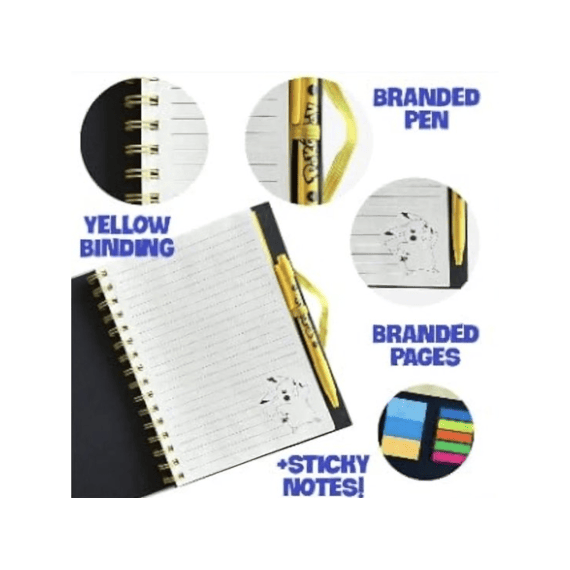 Pokemon Notebook Met Pen En Sticky Notes