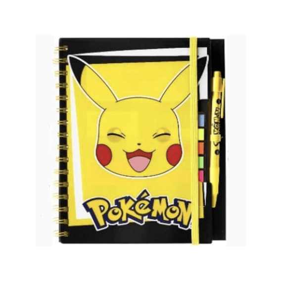 Pokemon Notebook Met Pen En Sticky Notes