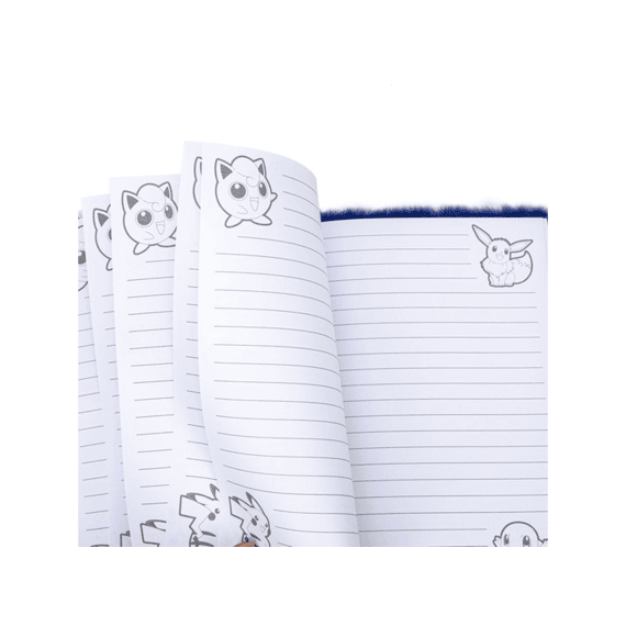 Pokemon Notebook Plush A5 Pikachu