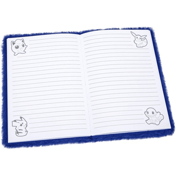 Pokemon Notebook Plush A5 Pikachu