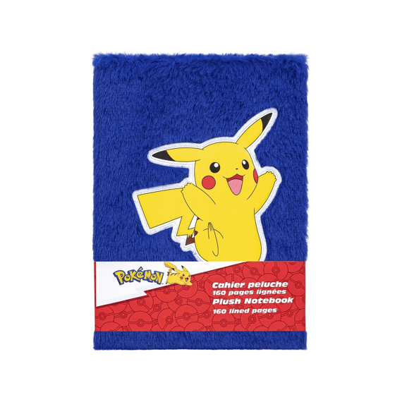 Pokemon Notebook Plush A5 Pikachu