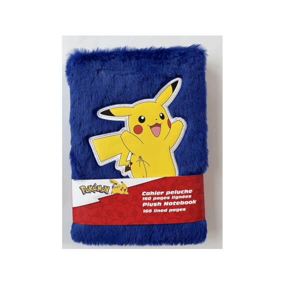 Pokemon Notebook Plush A5 Pikachu