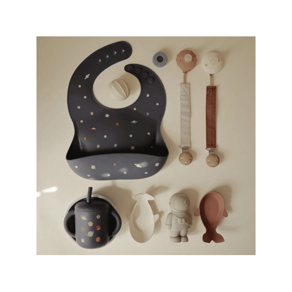 Mushie - Silicone Training Cup Planets