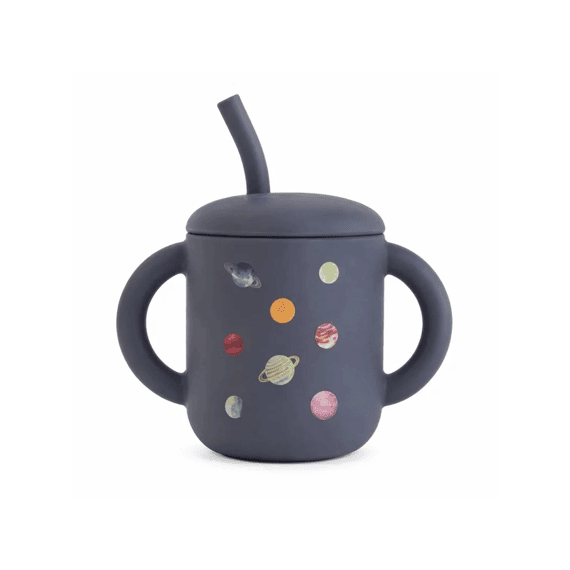 Mushie - Silicone Training Cup Planets