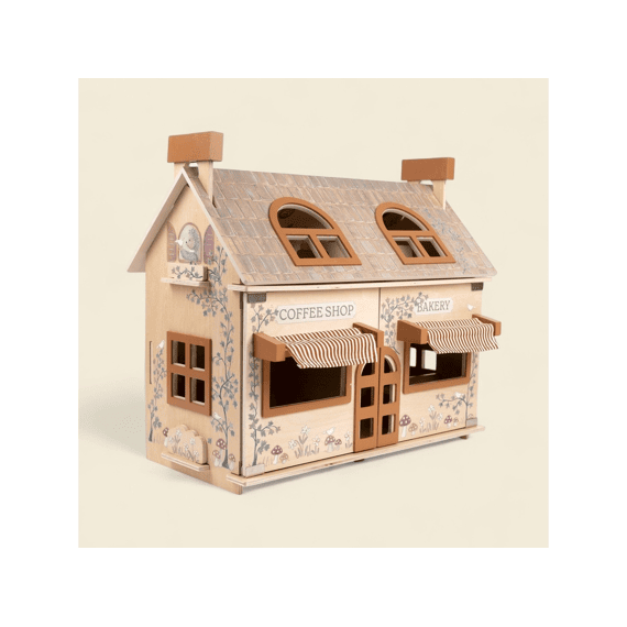 Egmont Koffiehuis En Bakkerij Met Meubels En Miniatuur Vriendjes