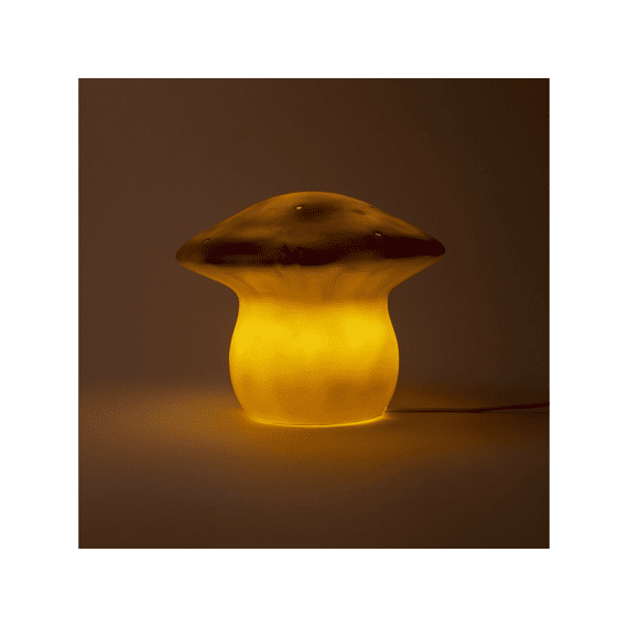 Egmont Lamp Medium Mushroom Bronze Brown