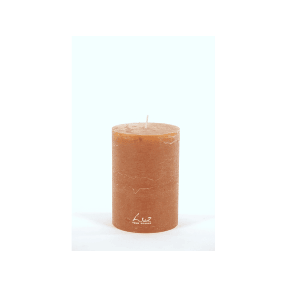 Luz Your Senses Rustic - Cilinderkaars - Amber - Ø9xh13cm