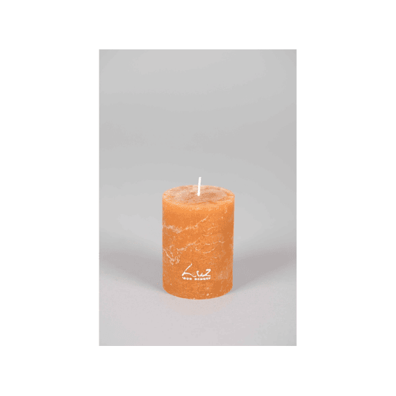Luz Your Senses Rustic - Cilinderkaars - Amber - Ø6xh8cm