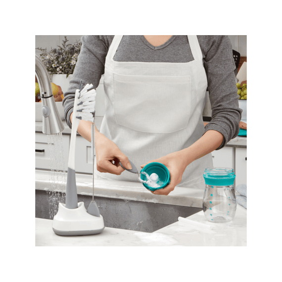 Oxo Tot Flessen Spenen Beker Borstelset Met Staander