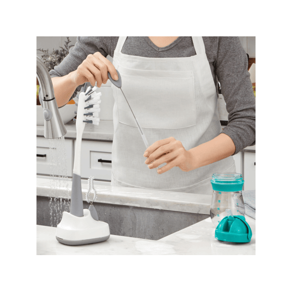 Oxo Tot Flessen Spenen Beker Borstelset Met Staander
