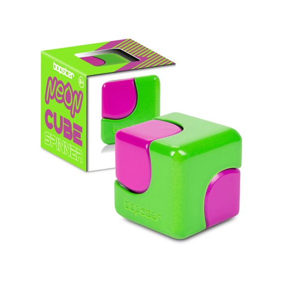 Bopster Cube Spinner Neon Assortiment