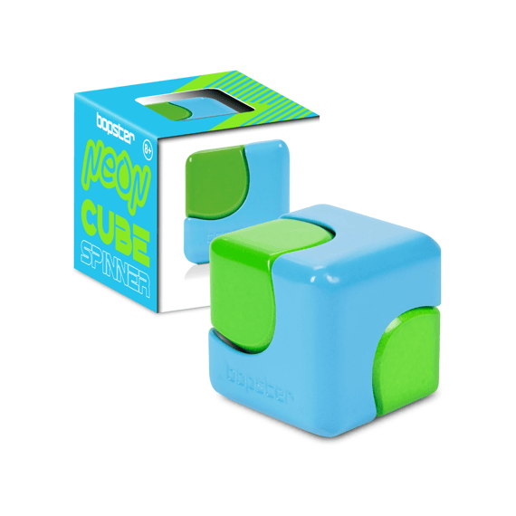 Bopster Cube Spinner Neon Assortiment