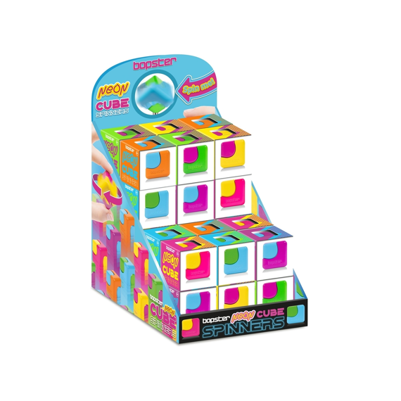 Bopster Cube Spinner Neon Assortiment