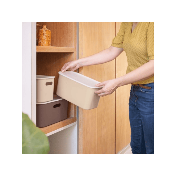 Sunware Opbergbox Sigma Home Cube 6 Liter Beige