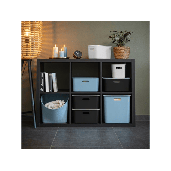 Sunware Opbergbox Sigma Home Cube 6 Liter Zwart