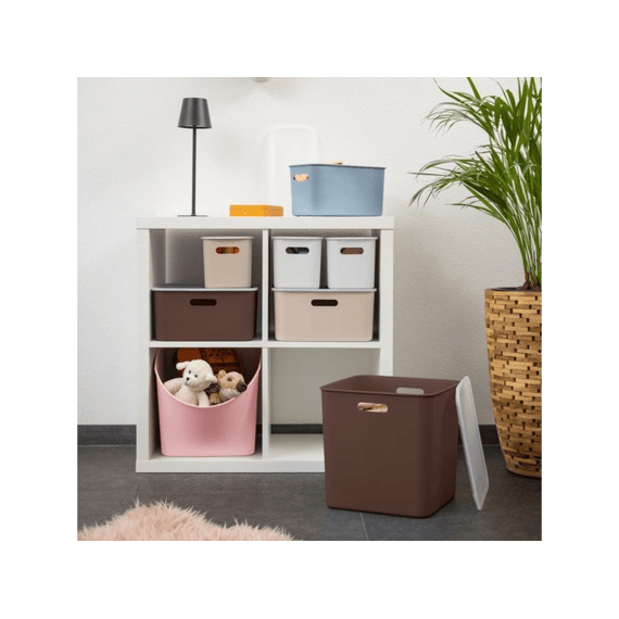 Sunware Opbergbox Sigma Home Cube 12,5 Liter Beige