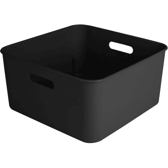 Sunware Opbergbox Sigma Home Cube 12,5 Liter Zwart