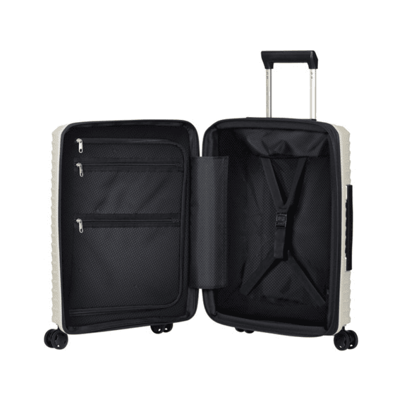 Samsonite Koffer Upscape Spinner Uitbreidbaar 55 cm Sandstone