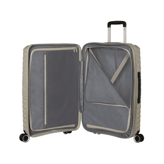 American Tourister Koffer Flytwist Spinner 67 cm Uitbreidbaar TSA Sandstone