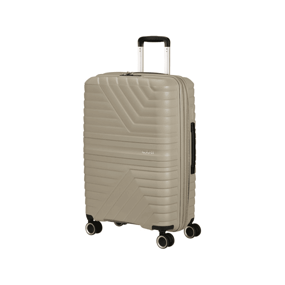 American Tourister Koffer Flytwist Spinner 67 cm Uitbreidbaar TSA Sandstone