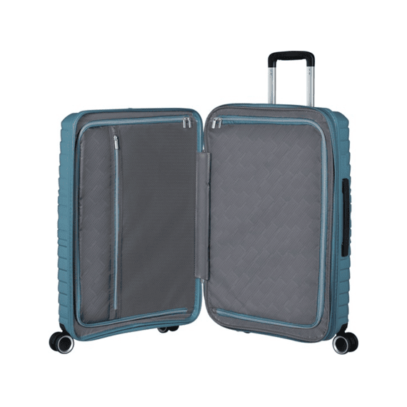 American Tourister Koffer Flytwist Spinner 67 cm Uitbreidbaar TSA Storm Blue