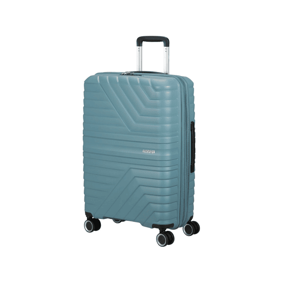 American Tourister Koffer Flytwist Spinner 67 cm Uitbreidbaar TSA Storm Blue