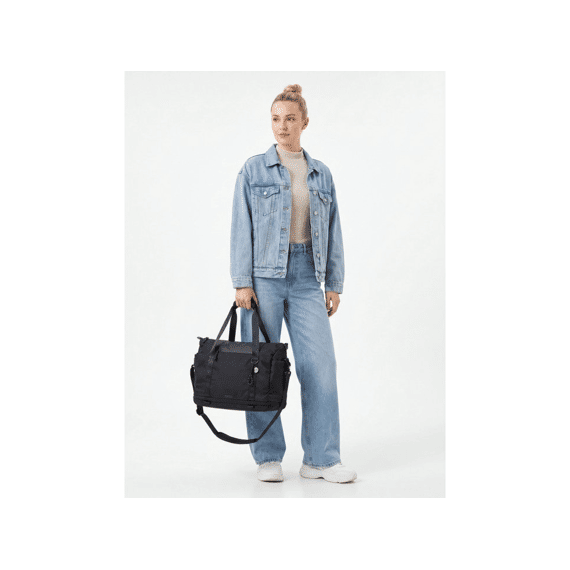 American Tourister Reistas Minima Weekender Uitbreidbaar Zwart