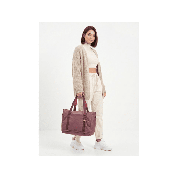 American Tourister Reistas Minima Weekender Uitbreidbaar Galactic Mauve