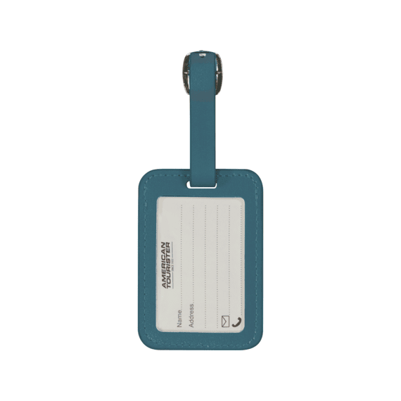 American Tourister Ta Luggage Tag X2 Totally Teal