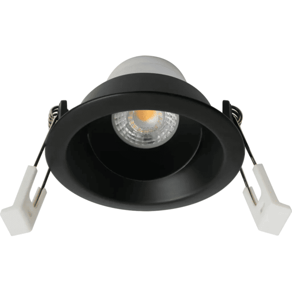Fantasia Deep Deco Led Inbouwspot Richtbaar Zwart