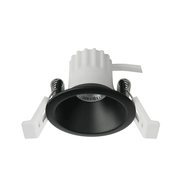 Fantasia Deep Deco Mini Led Inbouwspot Zwart
